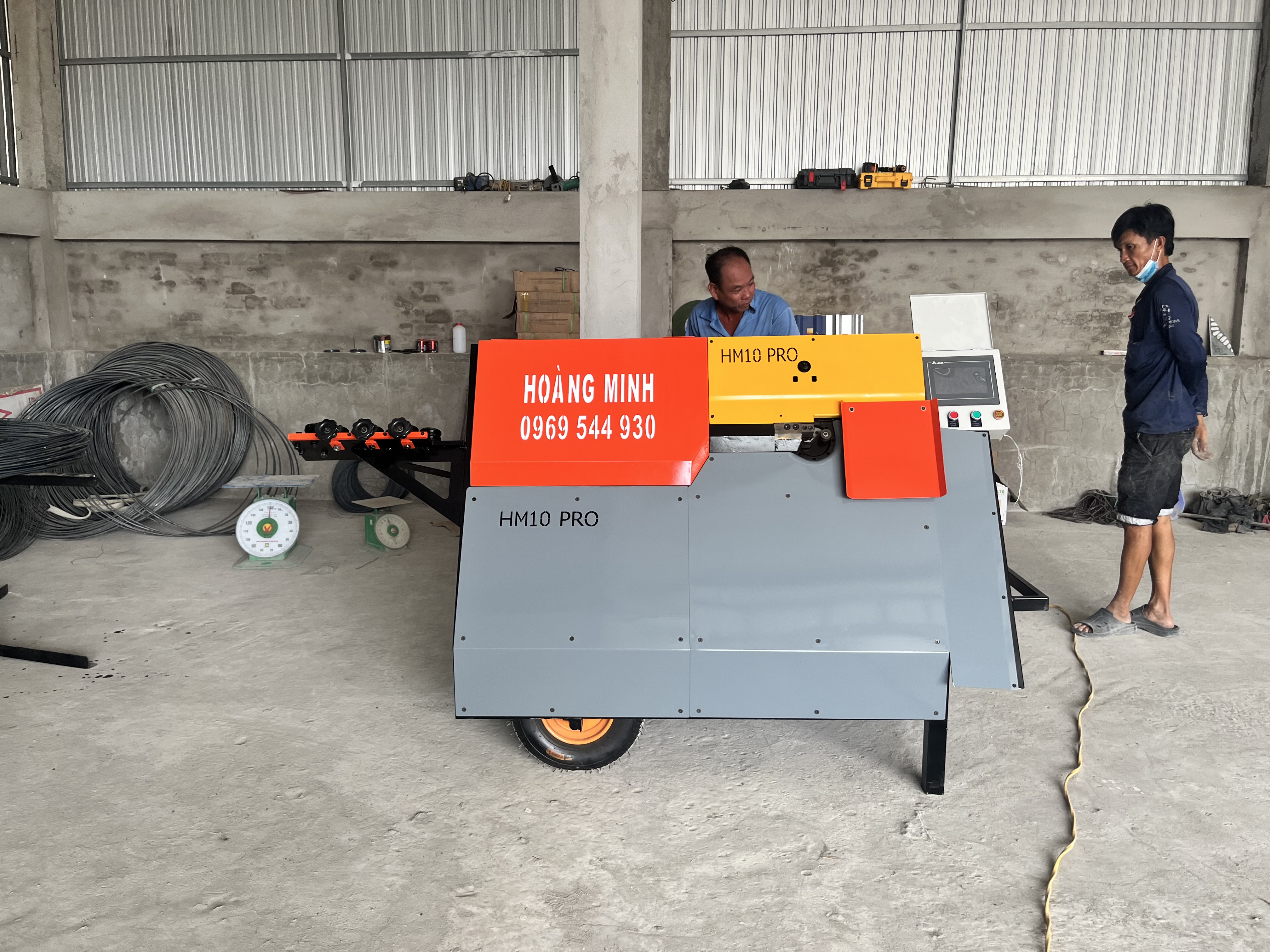 Máy Bẻ Đai HM10 Pro An Giang – Giải Pháp Gia Công Thép Chính Xác