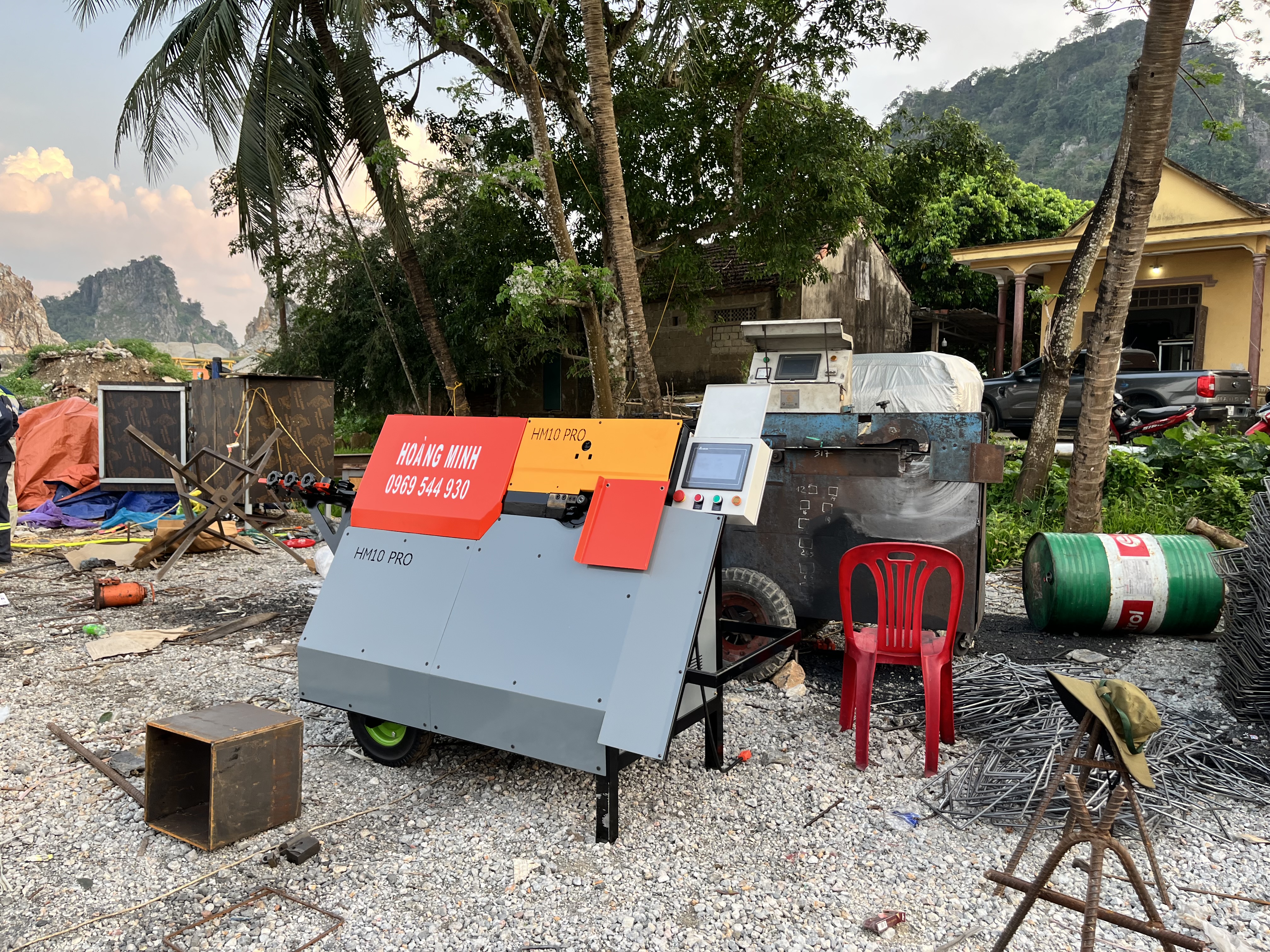 Máy Bẻ Đai Hoàng Minh Giao Về Quảng Bình – Khách Hàng Tin Dùng Lần 2