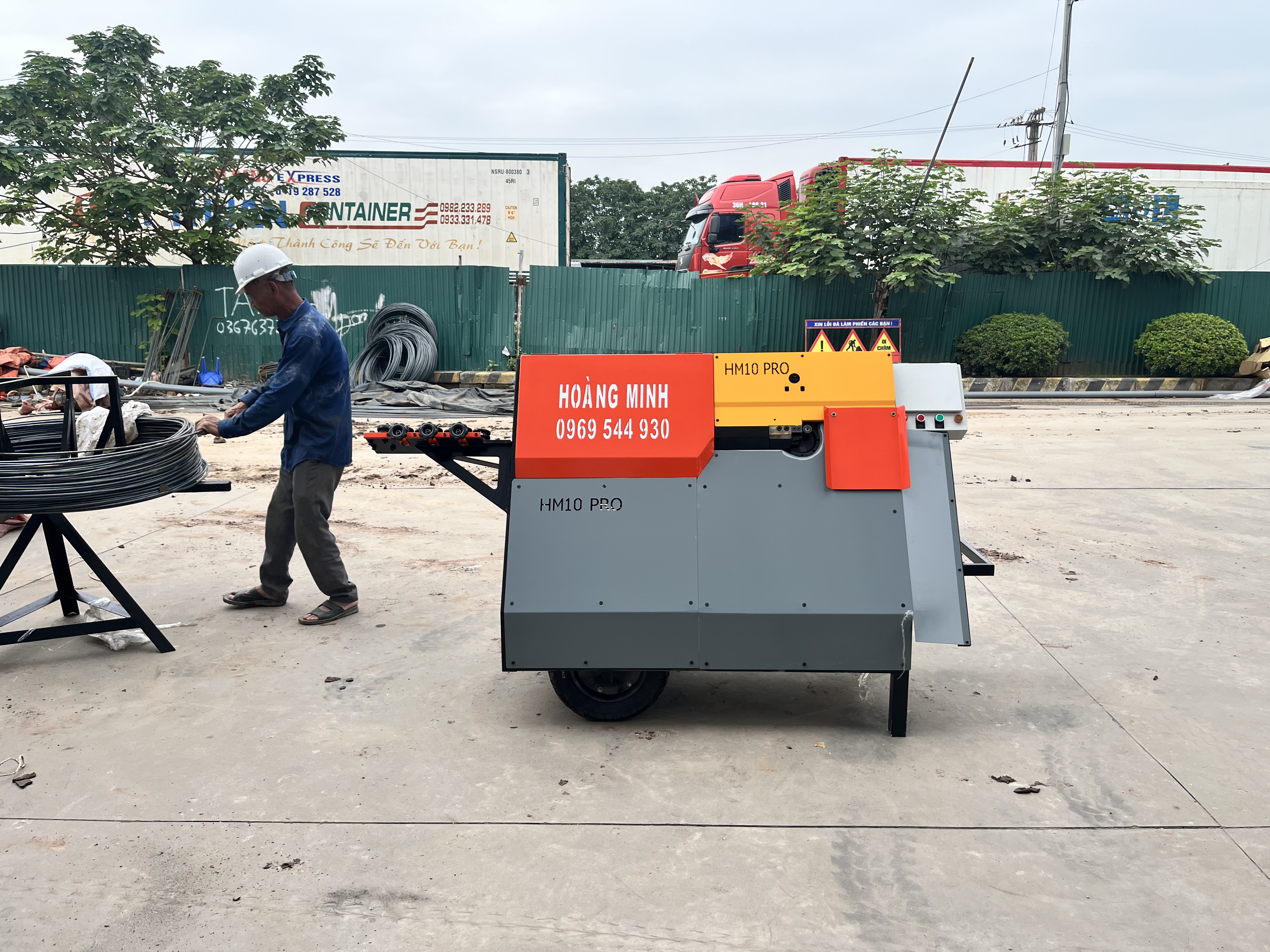 Máy Bẻ Đai Tự Động Bàn Giao Tại Thủ Đô | Hoàng Minh Uy Tín Chất Lượng