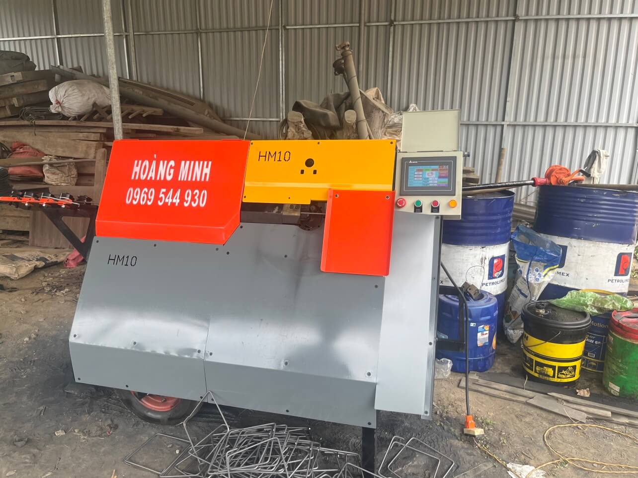 Máy uốn sắt thủy lực