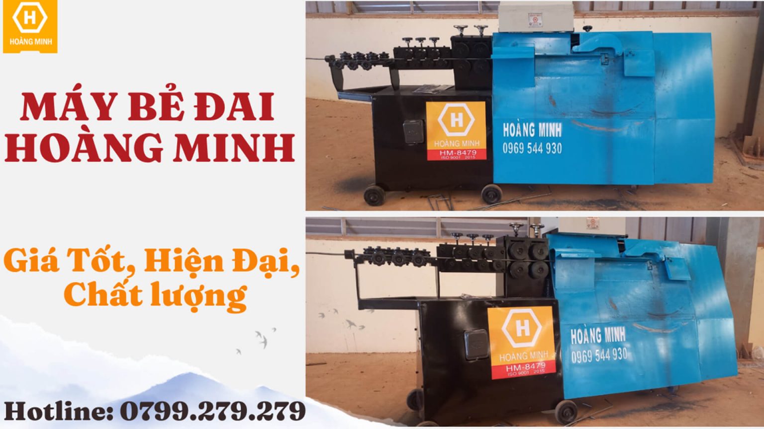 Máy Bẻ Đai Tốc Độ 18 Đai/phút Giao Về Công Ty TNHH An Bảo Đường