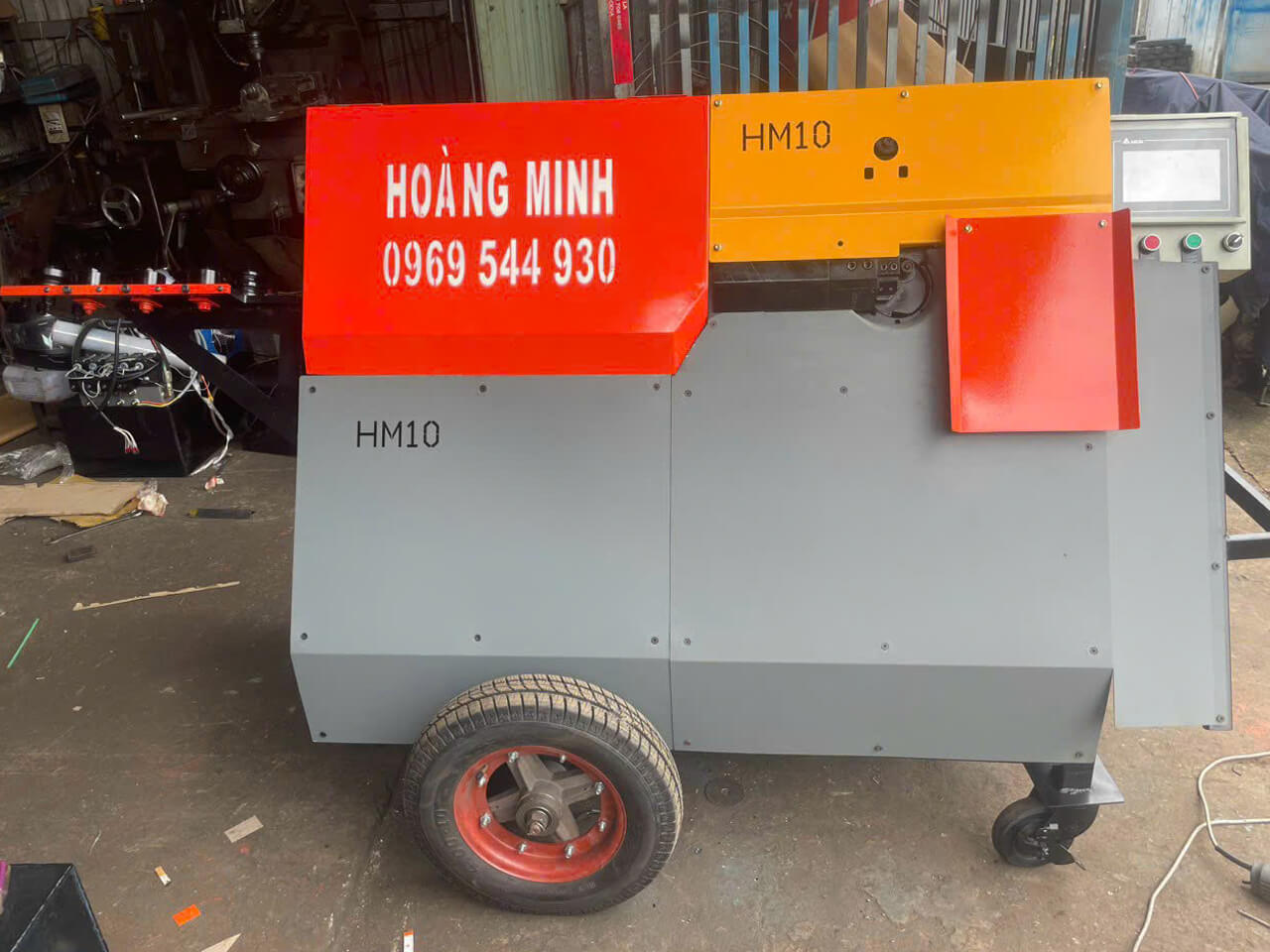 Máy bẻ đai sắt tự động thế hệ mới HM10