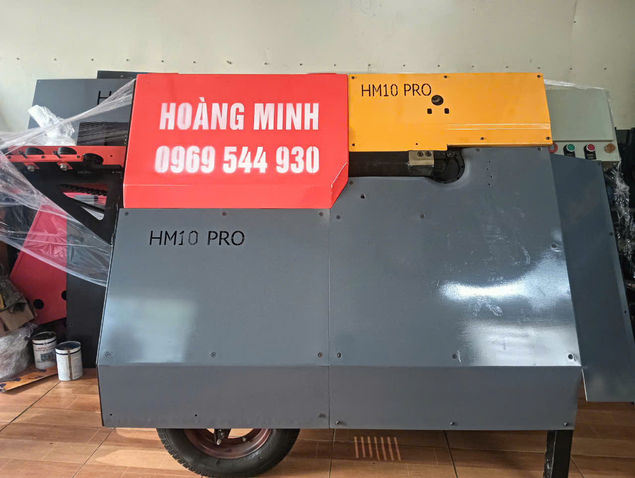 Cơ khí Hoàng Minh | Máy bẻ đai và thiết bị cơ khí xây dựng
